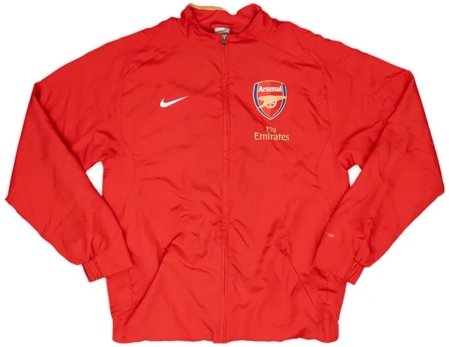 2008-09 Arsenal Nike Track Jacket - 9/10 - (M)