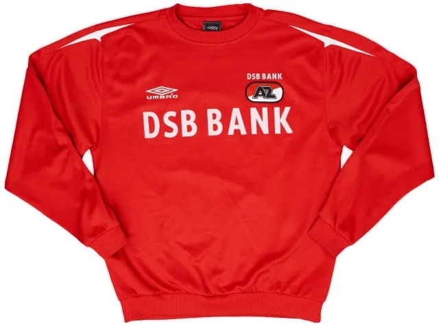 2005-06 AZ Alkmaar Umbro Sweat Top - 6/10 - (S/M)