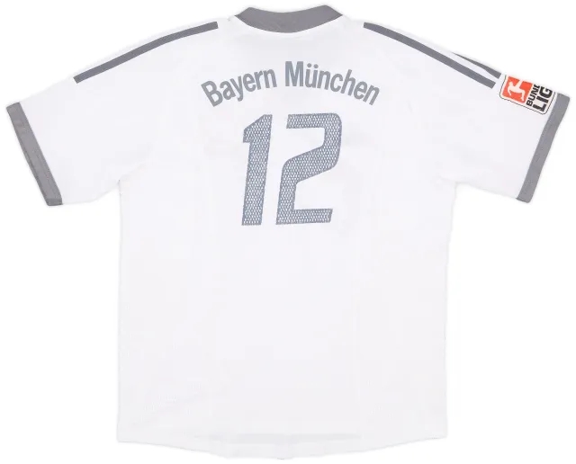 adidas 2002-03 Bayern Munich Away Shirt #12 - 5/10 - (Y)