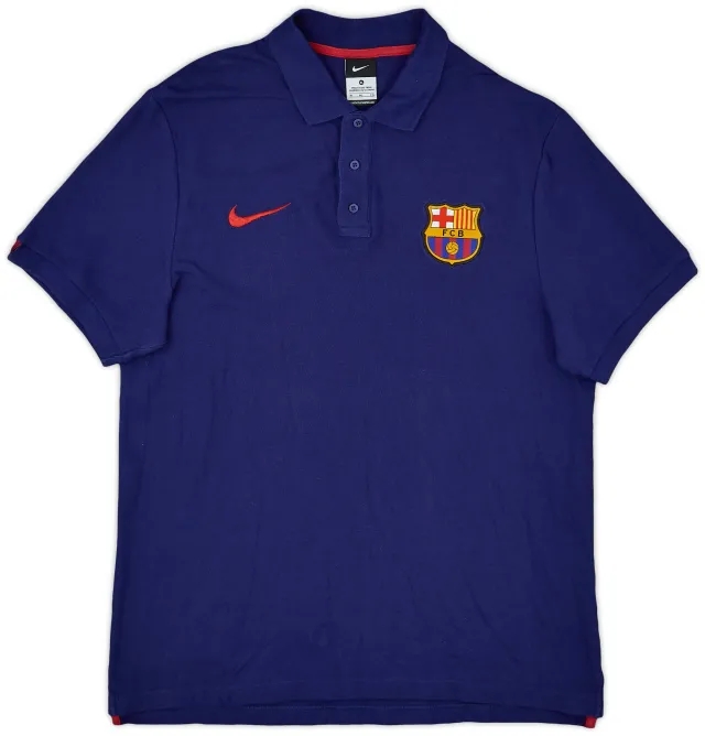 2015-16 Barcelona Nike Polo Shirt - 8/10 - (XL)