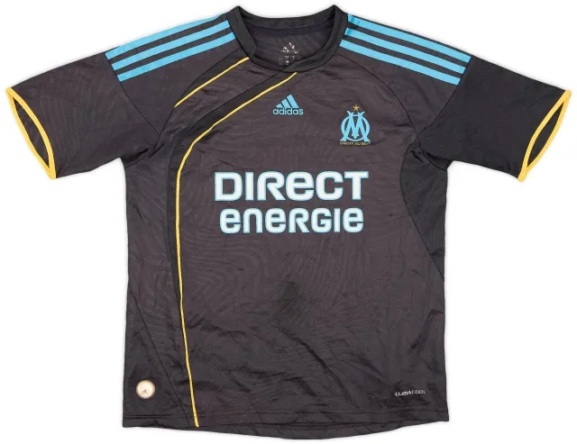adidas 2009-10 Olympique Marseille Third Shirt - 7/10 - (M.Boys)