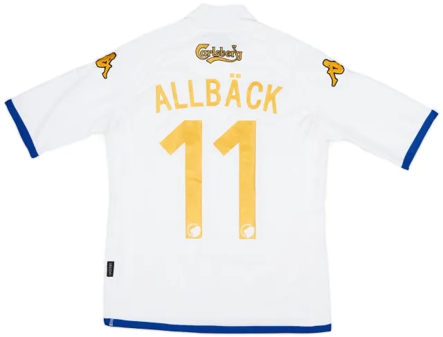 Kappa 2005-06 Copenhagen Champions Home Shirt Allback #11 - 6/10 - (S)