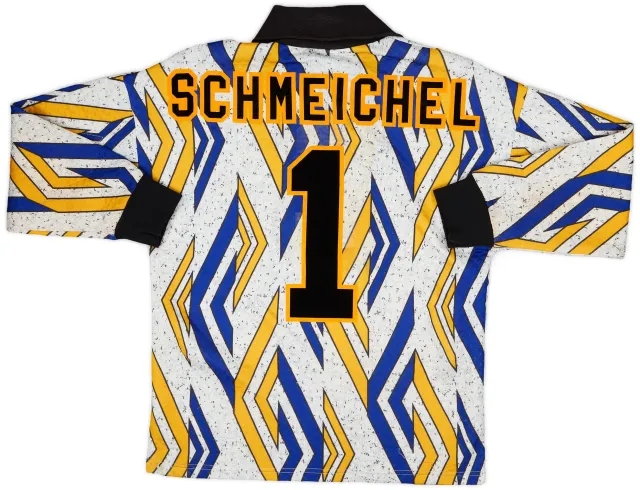 Umbro 1993-94 Manchester United GK Shirt Schmeichel #1 - 6/10 - (S)