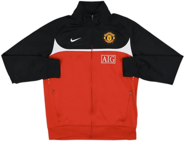 2010-11 Manchester United Nike Rain Jacket - 8/10 - (M)