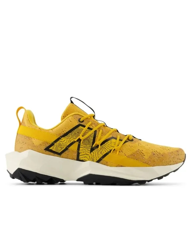 New Balance Men's Tektrel in Orange/Beige/Black Textile