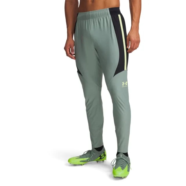 Men's  Under Armour  Challenger Pro Pants Silica Green / Black / Sonic Yellow XXL