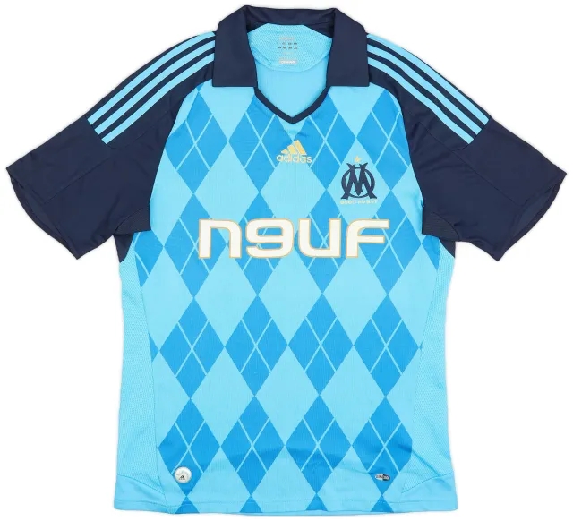 adidas 2008-09 Olympique Marseille Away Shirt Ben Arfa #20 - 6/10 - (M)