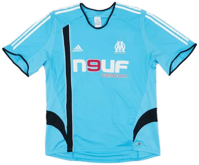 adidas 2005-06 Olympique Marseille Away Shirt Ribery #7 - 8/10 - (XL)