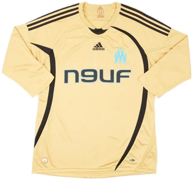 adidas 2008-09 Olympique Marseille Third Shirt Ben Arfa #20 - 8/10 - (M)