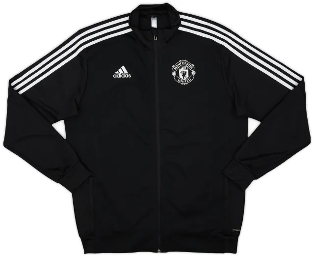 2018-19 Manchester United adidas Track Jacket - 10/10 - (L)