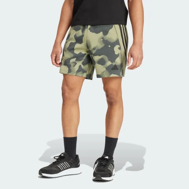 adidas Future Icons 3-Stripes Allover Print Shorts