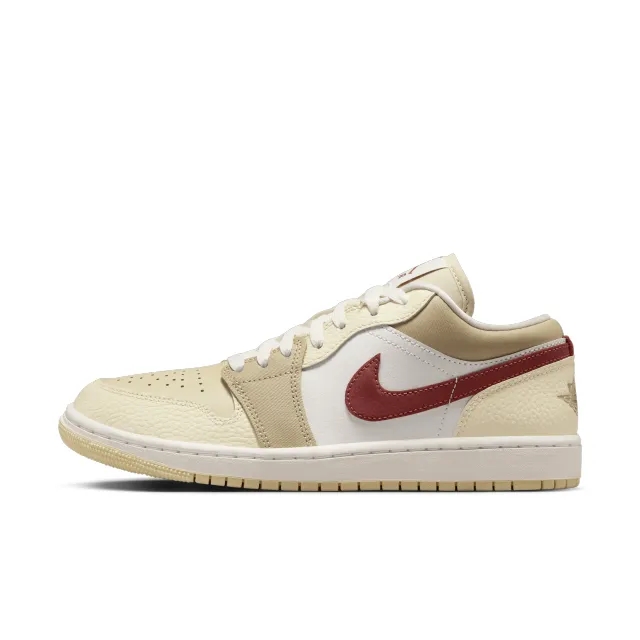Nike Jordan Air Jordan 1 Low Se Trainers In White And Brown