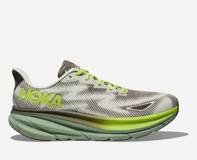 Hoka One One Hoka Clifton 9 Men Shoes - Green