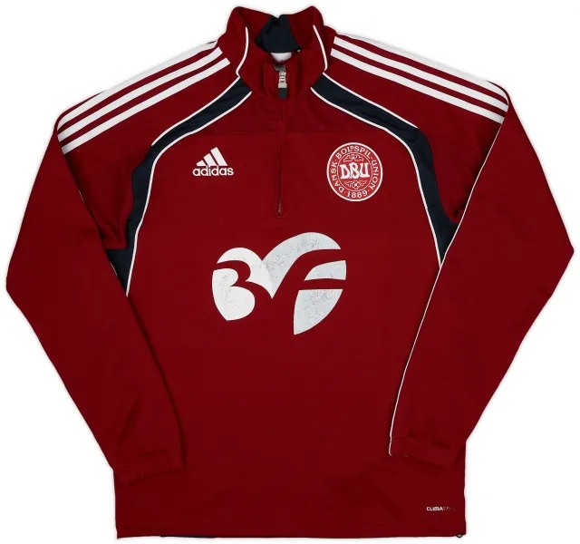 2009-10 Denmark adidas 1/4 Zip Training Top - 6/10 - (M/L)