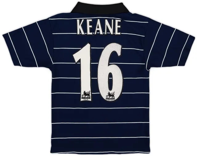 Umbro 1999-00 Manchester United Away Shirt Keane #7 - 7/10 - (6-7 Years)