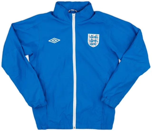 2010-11 England Umbro Hooded Rain Jacket - 8/10 - (S)
