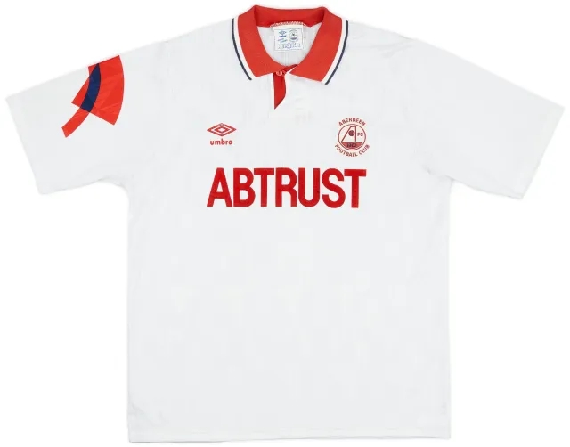 Umbro 1990-93 Aberdeen Away Shirt - 7/10 - (XL)