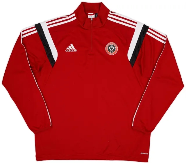 2014-15 Sheffield United adidas 1/4 Zip Training Top - 6/10 - (XL)