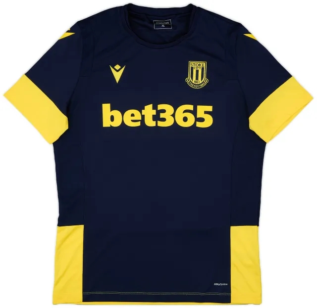 2020-21 Stoke City Macron Training Shirt - 9/10 - (XL)