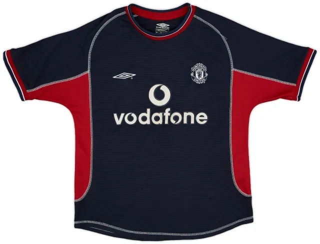 Umbro 2000-01 Manchester United Third Shirt - 7/10 - (Y)