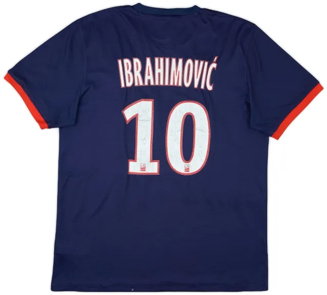 Nike 2013-14 Paris Saint-Germain Home Shirt Ibrahimovic #10 - 5/10 - (L)