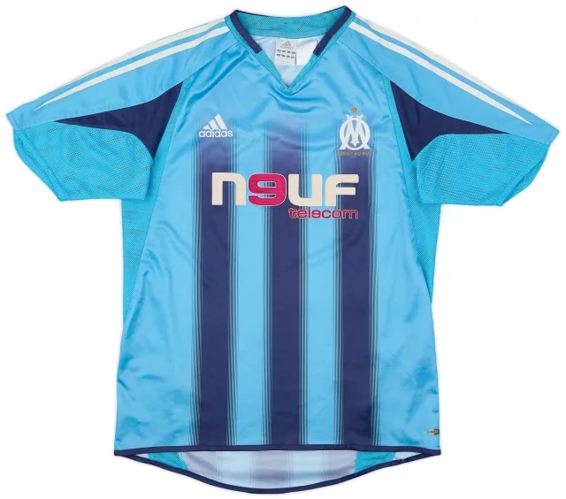 adidas 2004-05 Olympique Marseille Away Shirt - 6/10 - (XL.Boys)