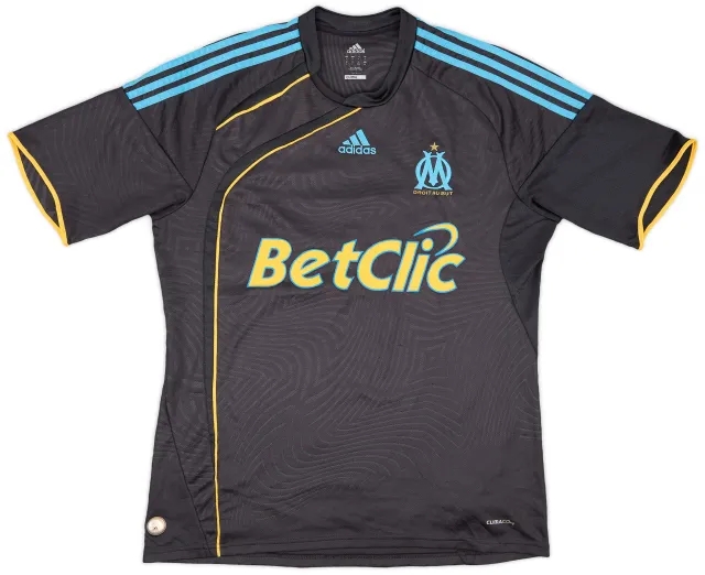 adidas 2009-10 Olympique Marseille Third Shirt - 6/10 - (L)