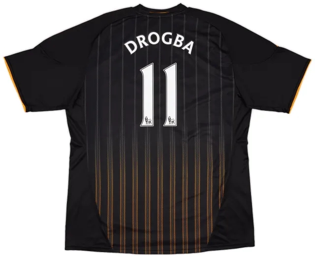 adidas 2010-11 Chelsea Away Shirt Drogba #11 - 9/10 - (3XL)