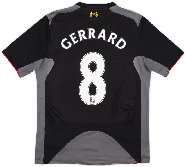 2012-13 Liverpool Away Shirt Gerrard #8 - 7/10 - (S)