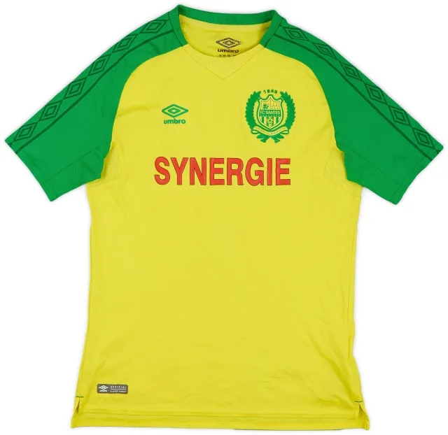 Umbro 2017-18 Nantes Home Shirt - 8/10 - (XL.Boys)