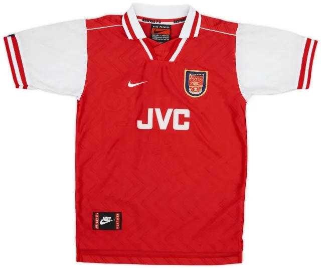 Nike 1996-98 Arsenal Home Shirt - 9/10 - (M.Boys)
