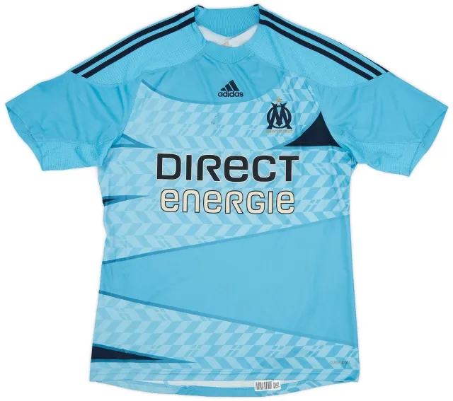 adidas 2009-10 Olympique Marseille Away Shirt - 5/10 - (L)