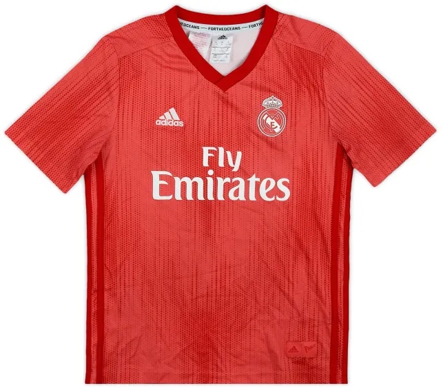 adidas 2018-19 Real Madrid Third Shirt - 9/10 - (M.Boys)