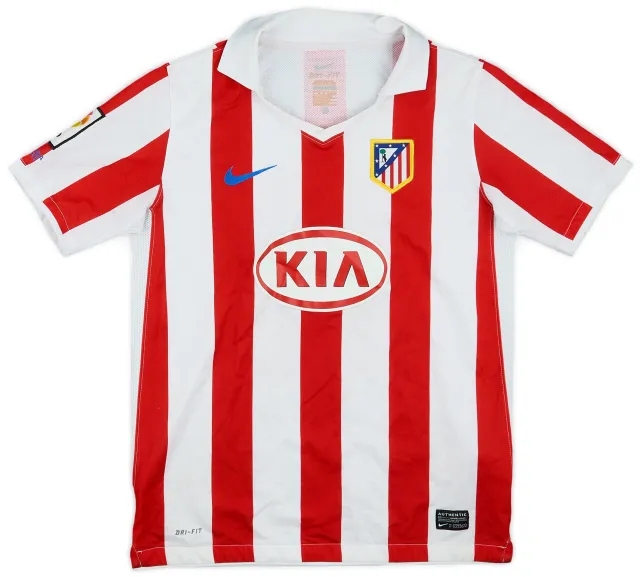 Nike 2010-11 Atletico Madrid Home Shirt - 8/10 - (L.Boys)
