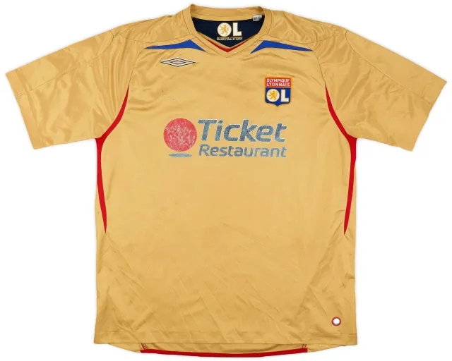 Umbro 2007-08 Lyon Away Shirt - 5/10 - (XL)