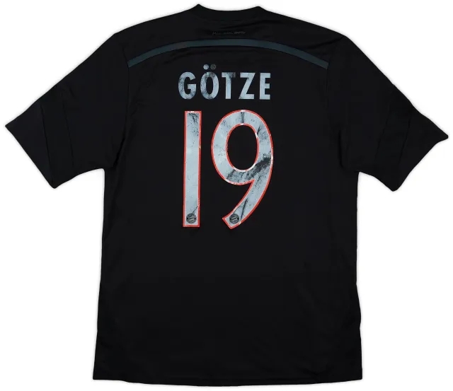 adidas 2014-15 Bayern Munich Third Shirt Gotze #19 - 5/10 - (M)