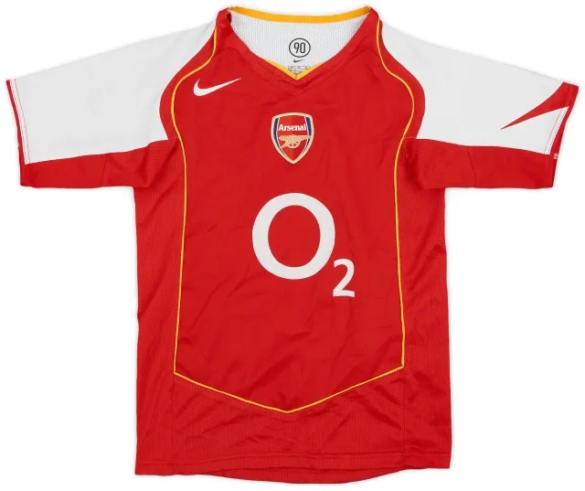 Nike 2004-05 Arsenal Home Shirt - 5/10 - (M.Boys)