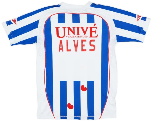 Umbro 2007-08 Heerenveen Home Shirt Alves - 7/10 - (L.Boys)