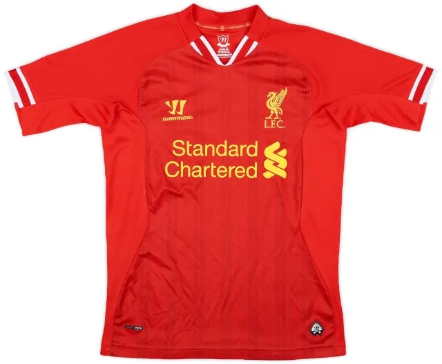 2013-14 Liverpool Home Shirt - 8/10 - (L.Boys)