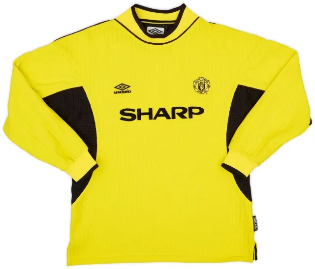Umbro 1999-00 Manchester United GK Shirt - 8/10 - (L.Boys)