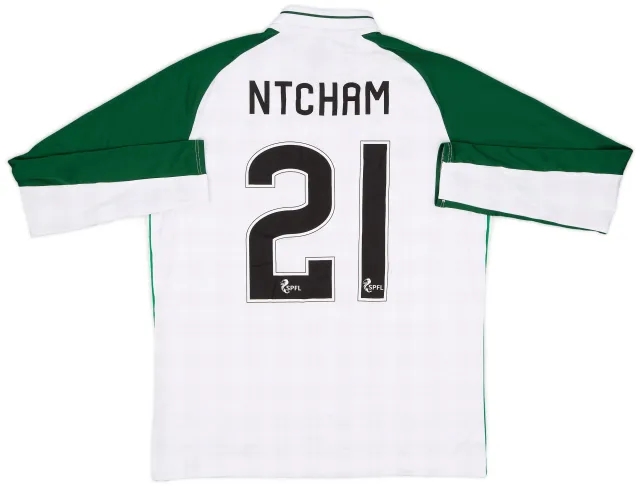 NewBalance 2018-19 Celtic Away L/S Shirt Ntcham #21 - 9/10 - (XL.Boys)
