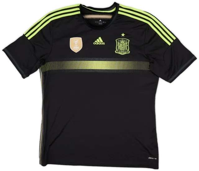 adidas 2013-15 Spain Away Shirt - 7/10 - (XL)