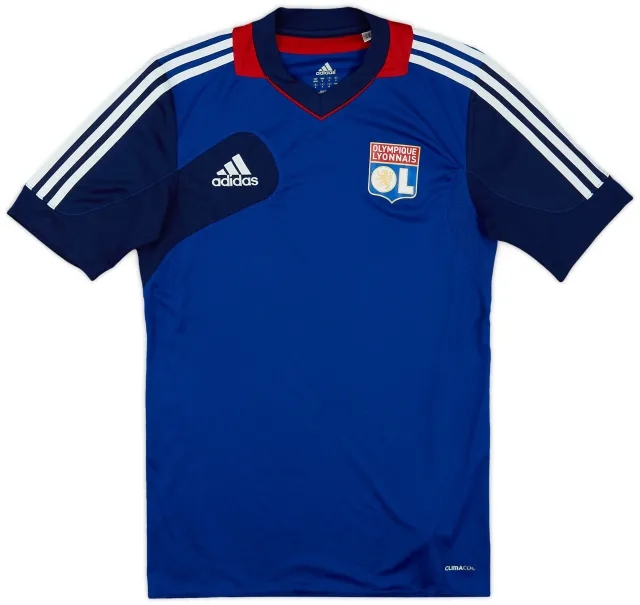 2012-13 Lyon adidas Training Shirt - 7/10 - (S)
