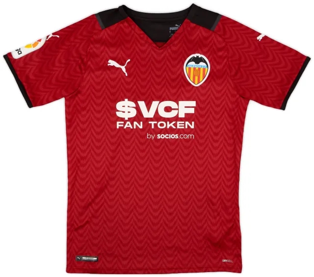 Puma 2021-22 Valencia Away Shirt - 8/10 - (S)