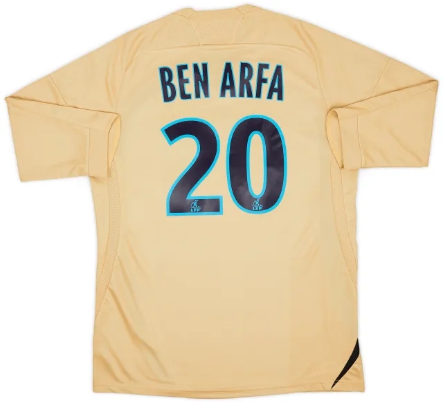 adidas 2008-09 Olympique Marseille Third Shirt Ben Arfa #20 - 8/10 - (L)