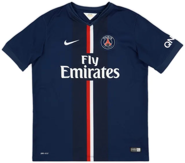 Nike 2014-15 Paris Saint-Germain Home Shirt - 8/10 - (XL.Boys)