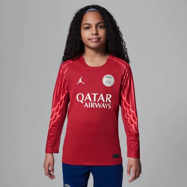 Nike Jordan PSG x Jordan Fourth Stadium Long Sleeve Goalkeeper Shirt 2024-25 - Kids