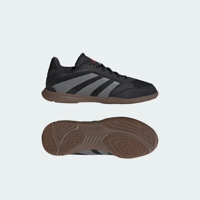 Adidas Predator League In Stealth Victory - Core Black/Grey Four/Lucid Red Kids - ['Black']