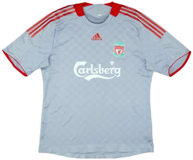 adidas 2008-09 Liverpool Player Issue Away Shirt #5 - 8/10 - (XL)