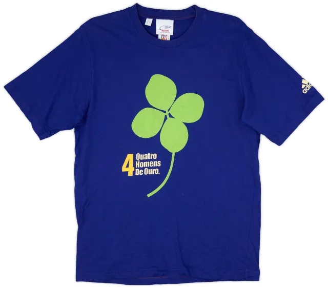 2003 Japan 'Four Golden Men' adidas Graphic Tee - 8/10 - (M)